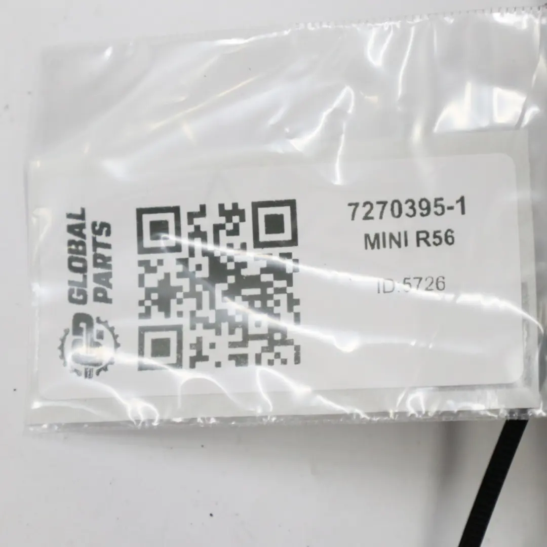 Mini Cooper R55 R56 Hinten Links Sitzrückenlehne Schwarz Leder - SKU 7270395-1 - Teilenummer 7270395