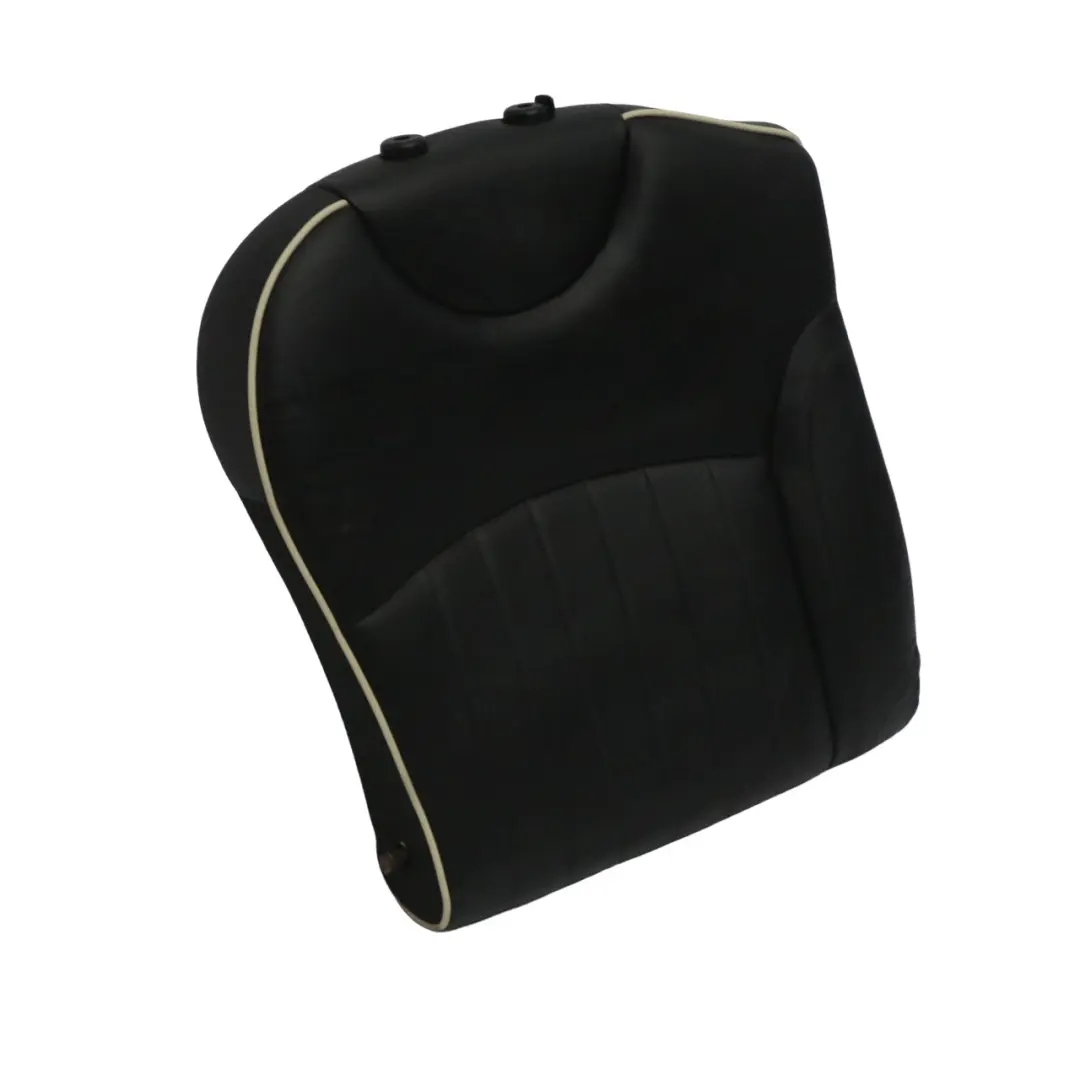 Hinten Rechts Zurück Sitz Rückenlehne Schwarz Leder Lounge für Mini Cooper R55 R56 mit Teilenummer 7270396 Mini Cooper R55 R56 Hinten Rechts Zurück Sitz Rückenlehne Schwarz Leder Lounge - SKU 7270396-1 - Teilenummer 7270396
