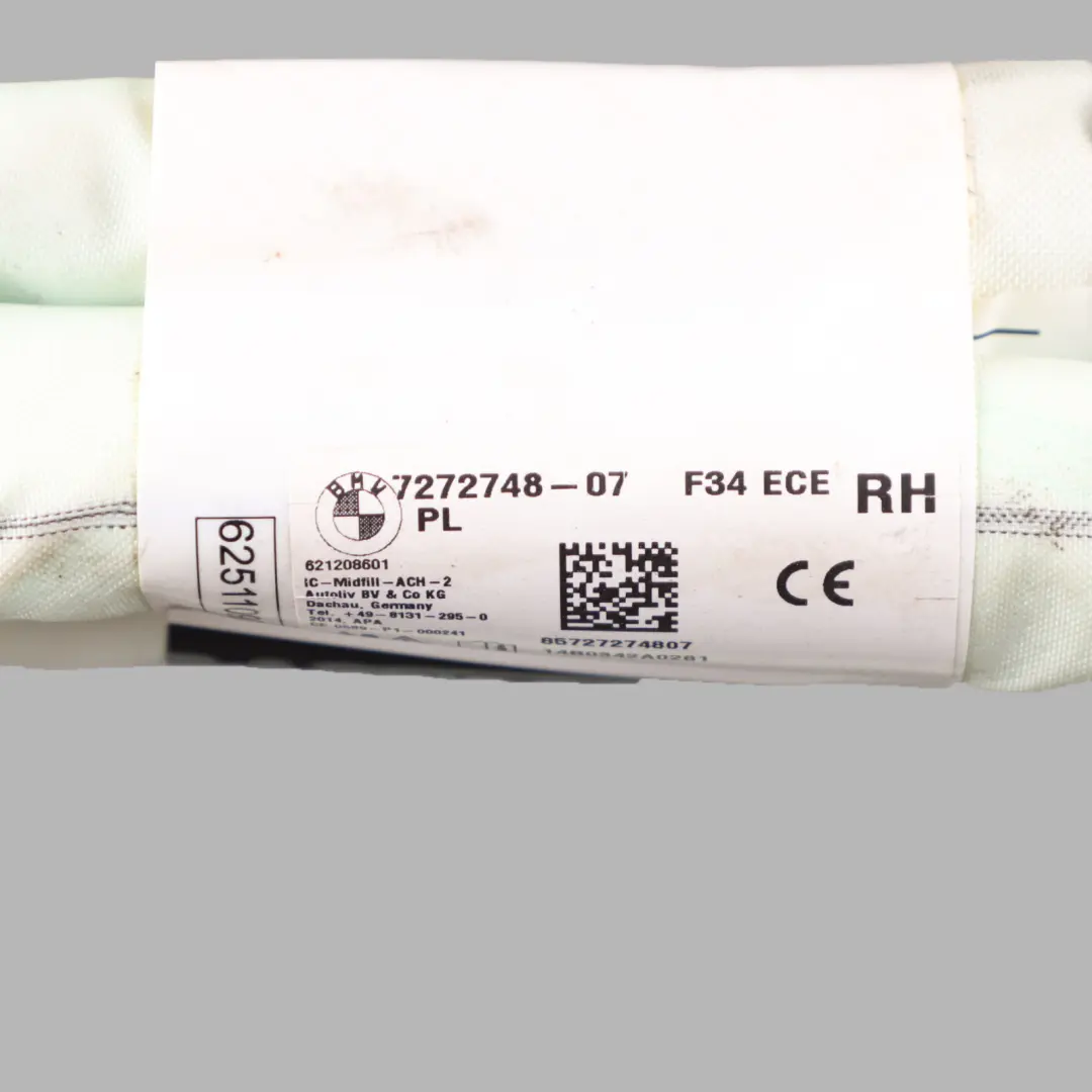 Rideau de toit Module d'air de tête Module de droite pour BMW F34 GT à propos du numéro de pièce 7272748 BMW F34 GT Rideau de toit Module d'air de tête Module de droite - SKU 7272748 - Numéro de pièce 7272748