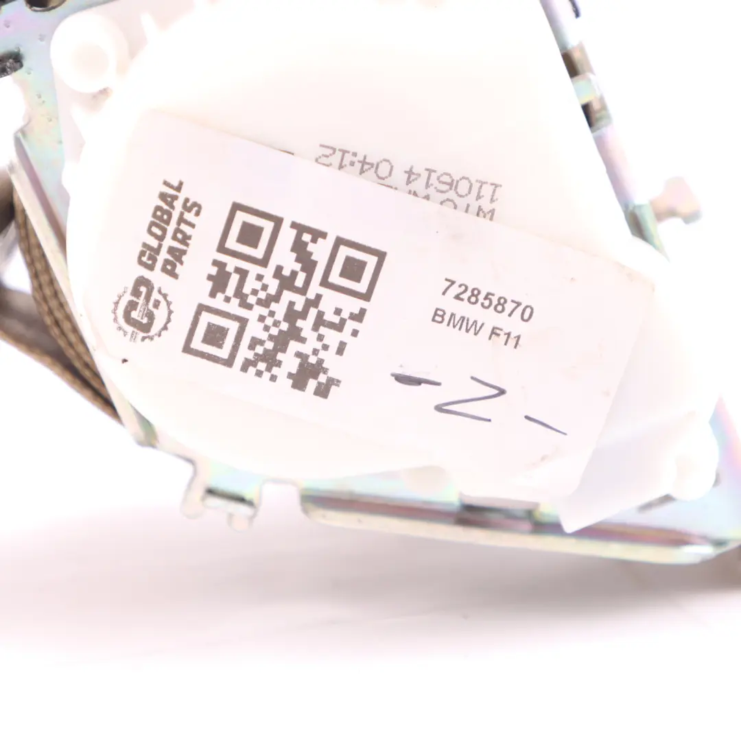 supérieure Ceinture sécurité arrière droite Veneto Beige pour BMW F11 à propos du numéro de pièce 7285870 BMW F11 supérieure Ceinture sécurité arrière droite Veneto Beige - SKU 7285870 - Numéro de pièce 7285870