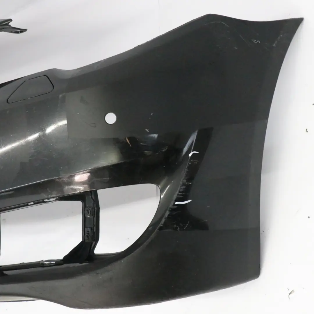 BMW F10 Front Bumper Trim Panel Black Sapphire Metallic - 475 - SKU 7285961-BS - Part number 7285961