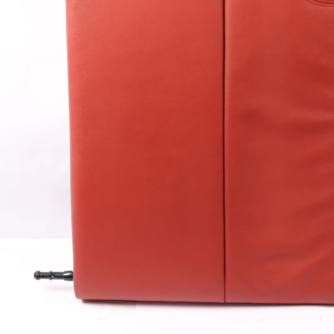 BMW F20 F21 Rear Seat Backrest Left N/S Bench Cover Leather Dakota Coral Red - SKU 7292627-1 - Part number 7292627