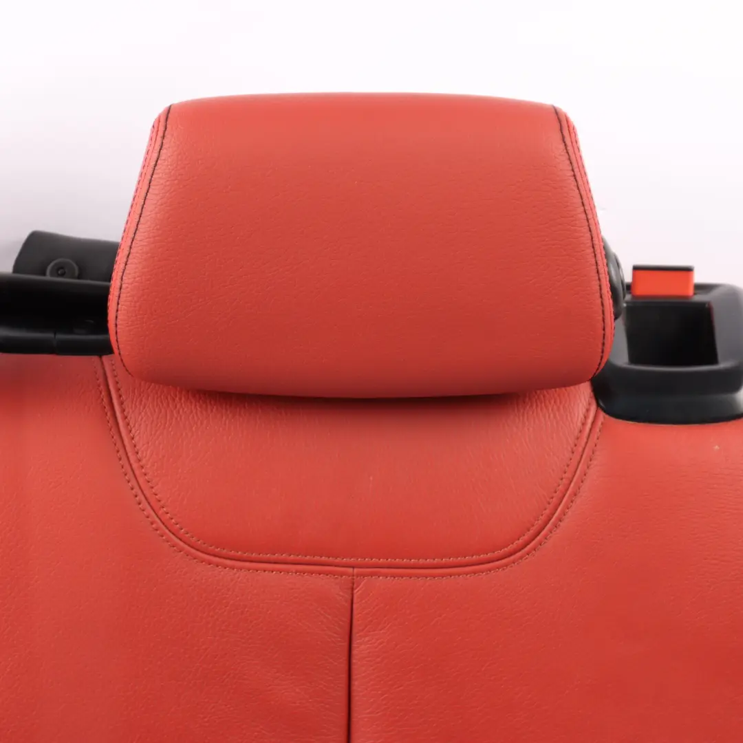 BMW F20 F21 Rear Seat Backrest Left N/S Bench Cover Leather Dakota Coral Red - SKU 7292627-1 - Part number 7292627