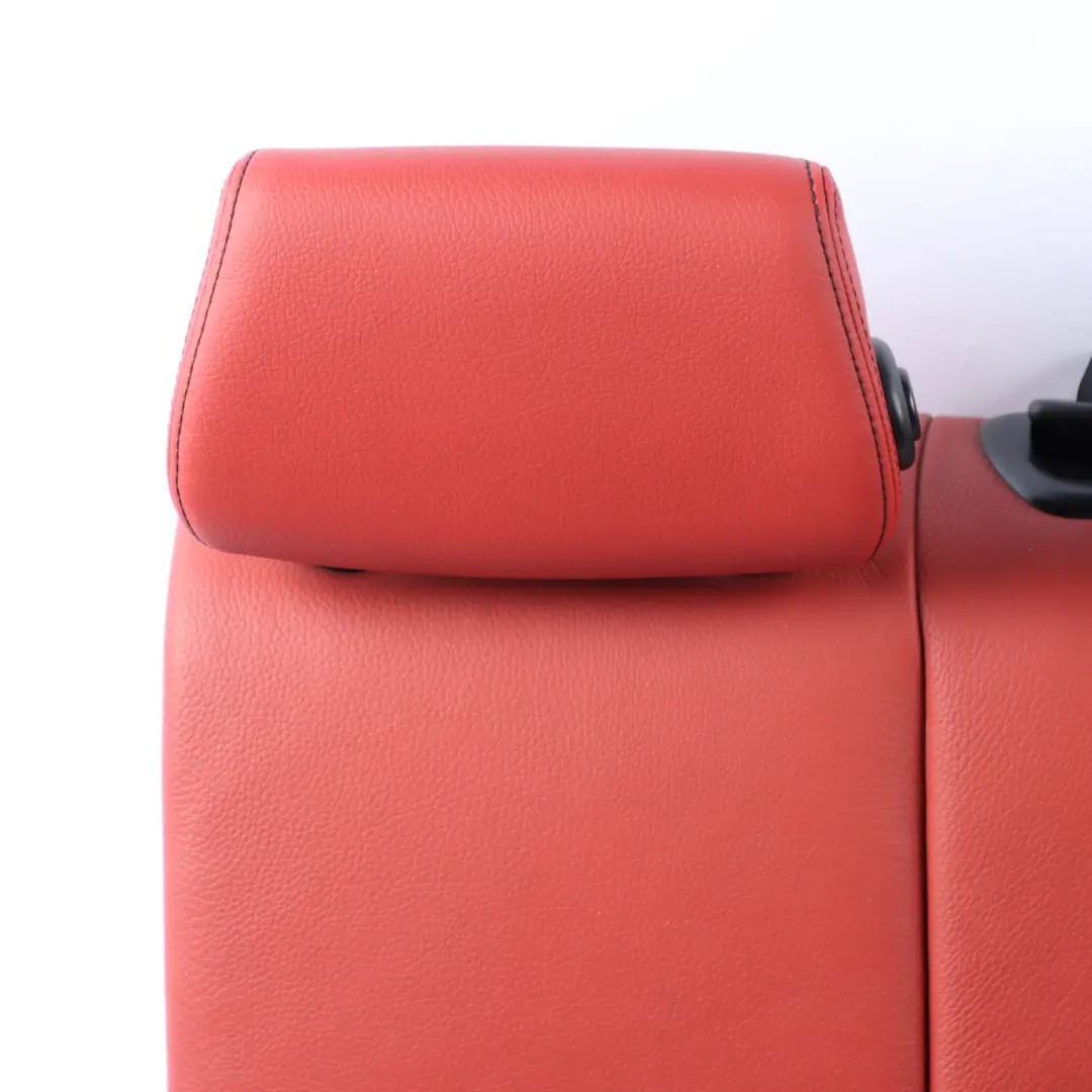 BMW F20 F21 Rear Seat Backrest Left N/S Bench Cover Leather Dakota Coral Red - SKU 7292627-1 - Part number 7292627