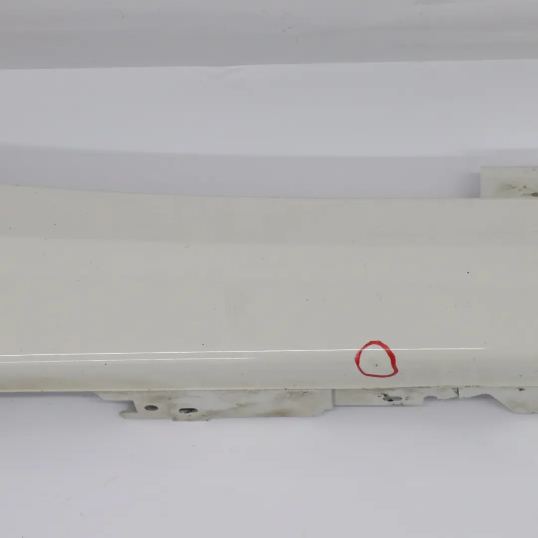 Side Skirt Right O/S Sill Strip Alpinweiss 3 Alpine White - 300 to BMW F21 F22 with Part number 7293544 BMW F21 F22 Side Skirt Right O/S Sill Strip Alpinweiss 3 Alpine White - 300 - SKU 7293544-AW1 - Part number 7293544