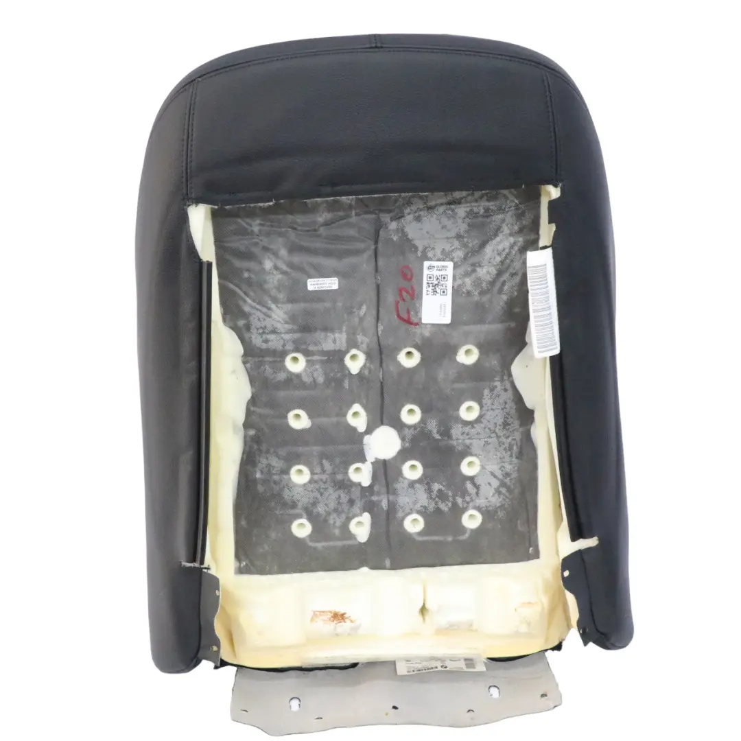 BMW F20 F30 Funda Respaldo Delantero Derecho Asiento Deportivo Cuero Negro - SKU 7295140-4 - Número de pieza 7295140