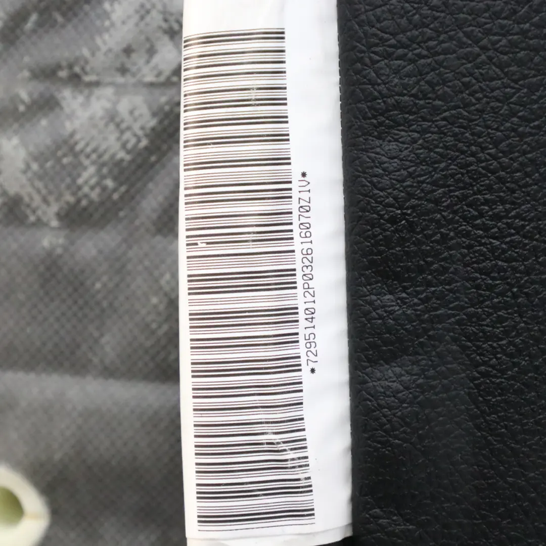 BMW F20 F30 Bezug Rückenlehne vorne rechts Sport Sitz Schwarz Leder Dakota - SKU 7295140-4 - Teilenummer 7295140