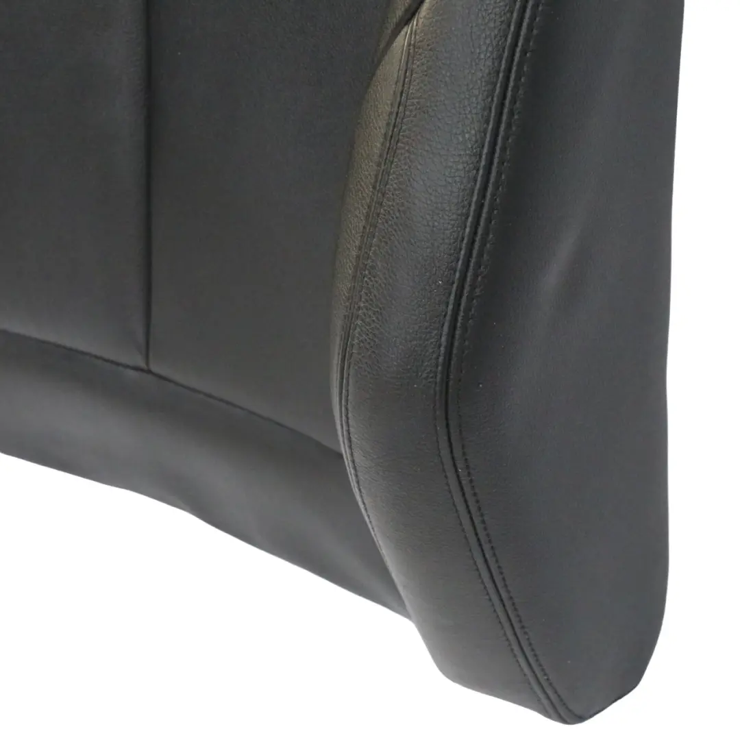 BMW F20 F30 Backrest Cover Front Right Sport Seat O/S Black Leather Dakota - SKU 7295140-4 - Part number 7295140
