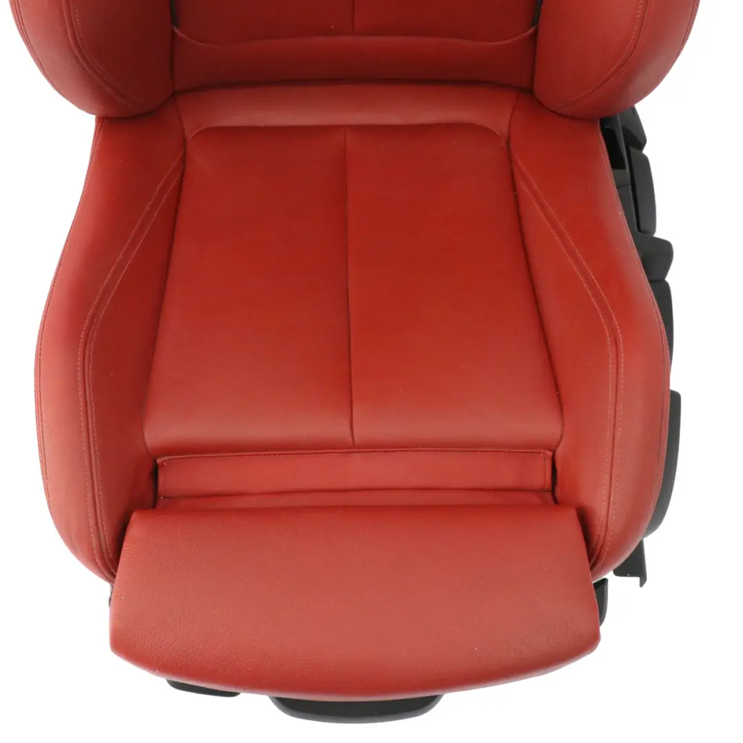  Asiento Delantero BMW F30 M Sport Calefactable Cuero Korall-Rot Rojo Izquierdo - SKU 7295147-3 - Número de pieza 7295147