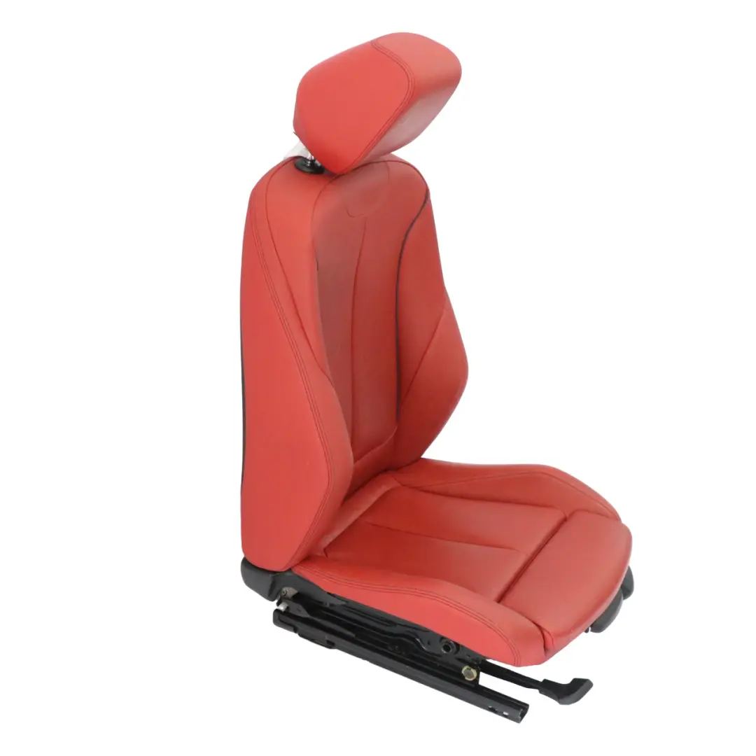  Asiento Delantero BMW F30 M Sport Calefactable Cuero Korall-Rot Rojo Izquierdo - SKU 7295147-3 - Número de pieza 7295147