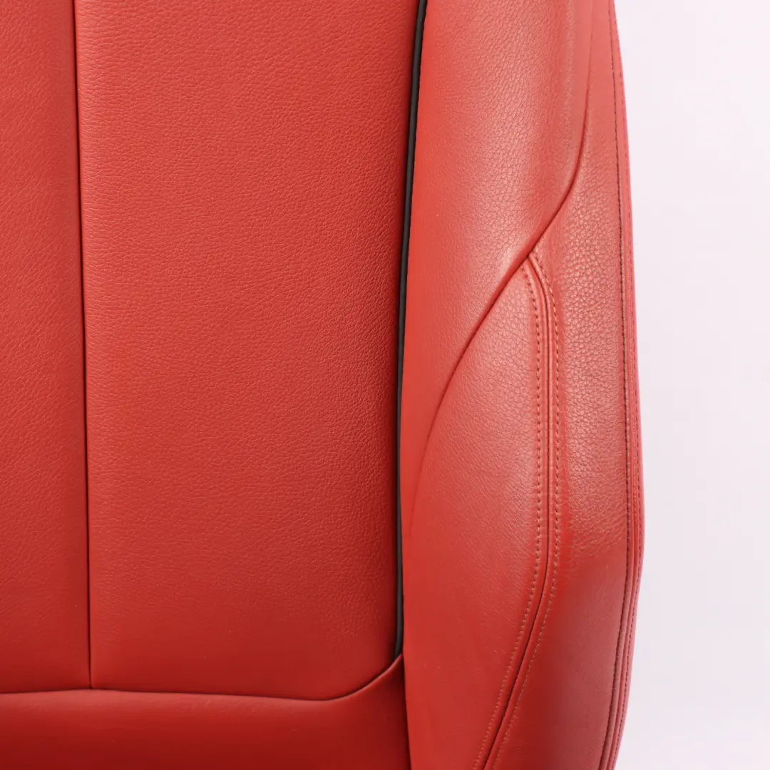 Siège Avant Gauche Chauffant En Cuir Korall Rot Rouge pour BMW M Sport à propos du numéro de pièce 7295147 BMW M Sport Siège Avant Gauche Chauffant En Cuir Korall Rot Rouge - SKU 7295147-4 - Numéro de pièce 7295147