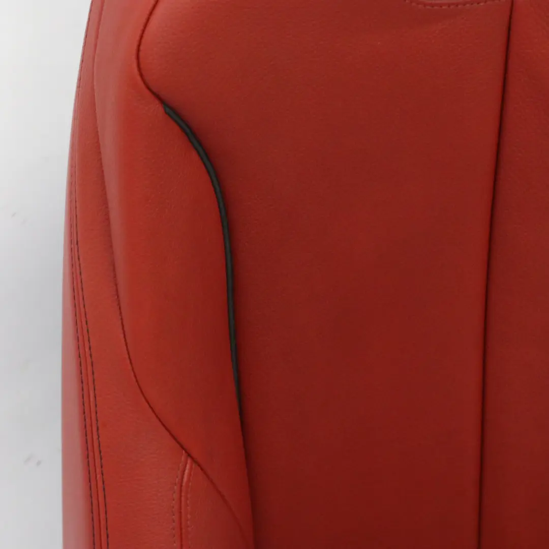 BMW F20 Siège Avant M Sport Gauche Intérieur Cuir Korall Rot Rouge Accent Noir - SKU 7295147-6 - Numéro de pièce 7295147