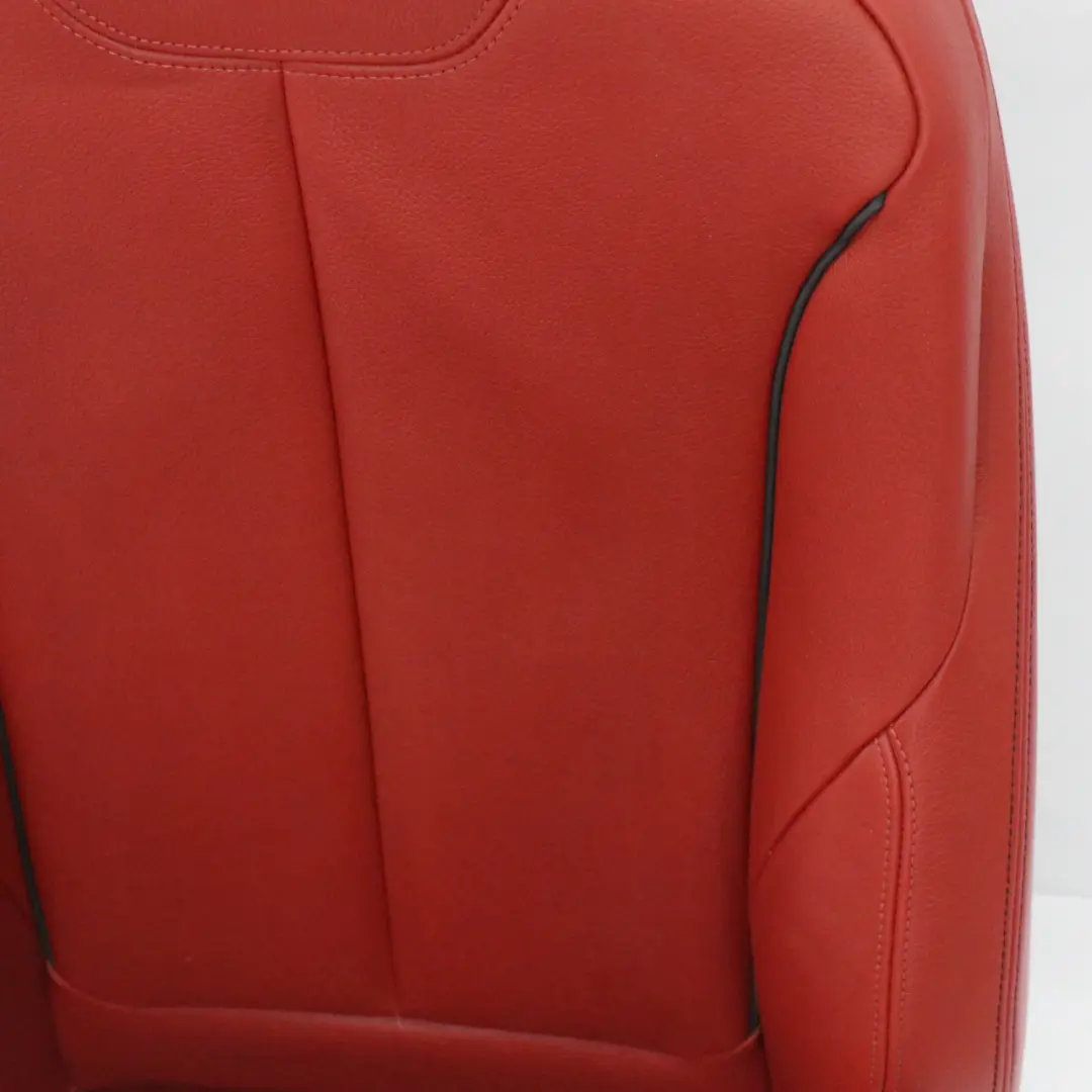 BMW F20 Sedile anteriore M Sport Sinistro Pelle Korall Rot Rosso Accent Nero - SKU 7295147-6 - Numero di parte 7295147