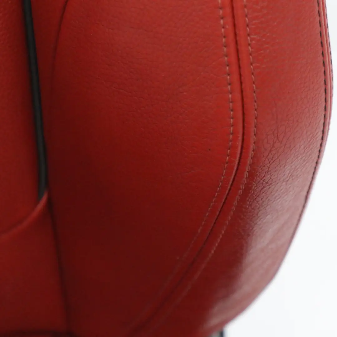 BMW F20 Siège Avant M Sport Gauche Intérieur Cuir Korall Rot Rouge Accent Noir - SKU 7295147-6 - Numéro de pièce 7295147