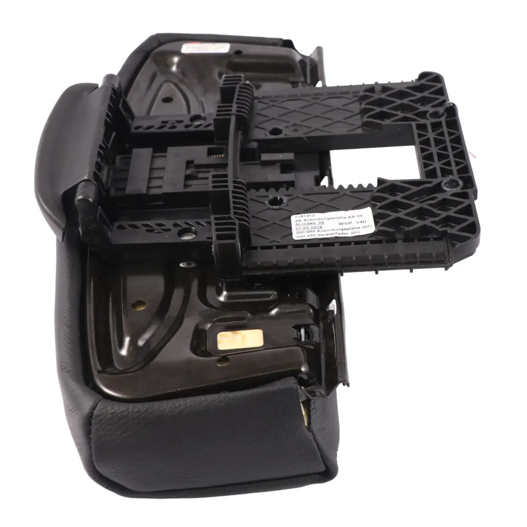 BMW F20 F30 Supporto cosce sedili anteriori Sport pelle Dakota Cover Nero - SKU 7295160-2 - Numero di parte 7295160