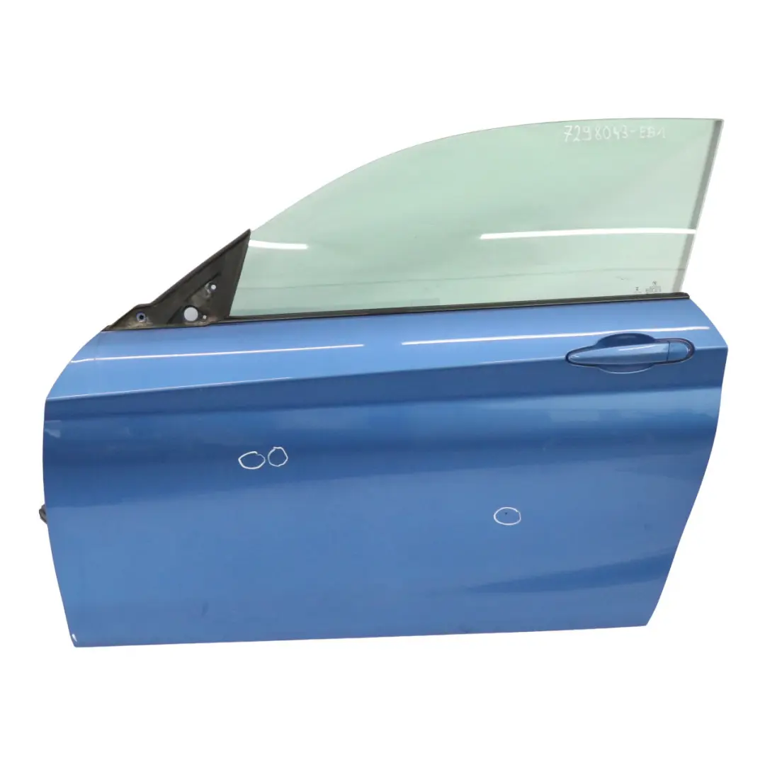 Puerta Delantera Izquierda Estorilblau Estoril Blue - B45 para BMW F21 F22 F23 con número de pieza 7298043 BMW F21 F22 F23 Puerta Delantera Izquierda Estorilblau Estoril Blue - B45 - SKU 7298043-EB1 - Número de pieza 7298043