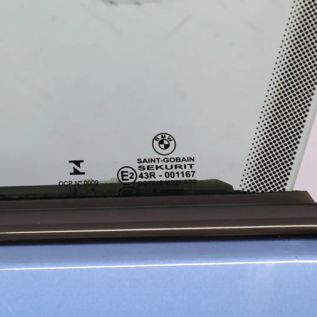 BMW F21 F22 F23 Porte avant gauche Estorilblau Estoril Blue - B45 - SKU 7298043-EB1 - Numéro de pièce 7298043