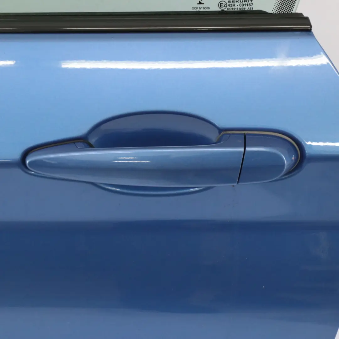 BMW F21 F22 F23 Porte avant gauche Estorilblau Estoril Blue - B45 - SKU 7298043-EB1 - Numéro de pièce 7298043