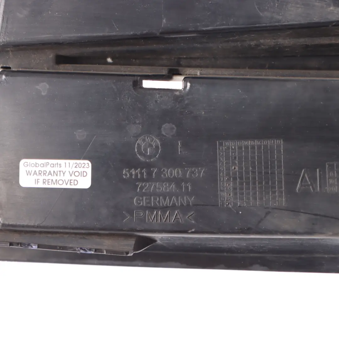 Stoßstange Vorne Links Verkleidung Abdeckung Sport Line für BMW F30 F31 mit Teilenummer 7300737 BMW F30 F31 Stoßstange Vorne Links Verkleidung Abdeckung Sport Line - SKU 7300737 - Teilenummer 7300737