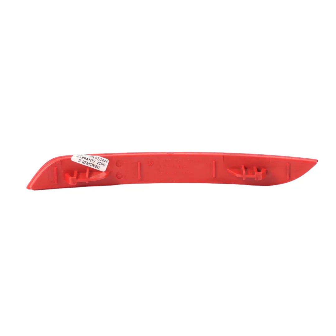 Reflector Lamp Rear Left N/S Bumper Trim Reflection Red BMW F30 - SKU 730118705 - Part number 730118705