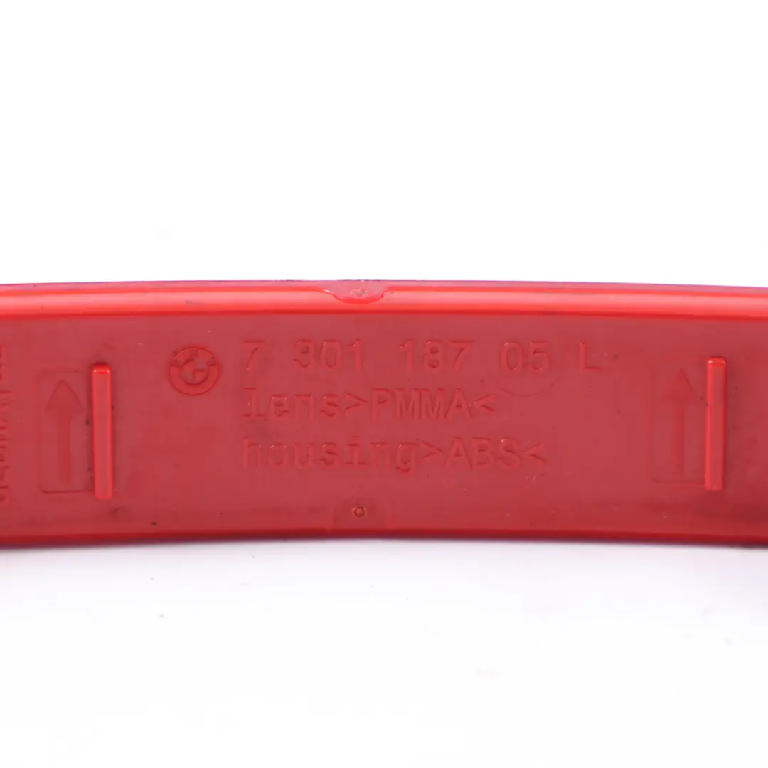 Reflector Lamp Rear Left N/S Bumper Trim Reflection Red BMW F30 - SKU 730118705 - Part number 730118705