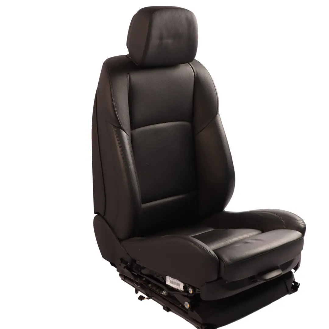 Front Seat BMW F01 LCI Sport Left N/S Memory Heated Leather Dakota Black to with Part number 7303371 Front Seat BMW F01 LCI Sport Left N/S Memory Heated Leather Dakota Black - SKU 7303371-2 - Part number 7303371