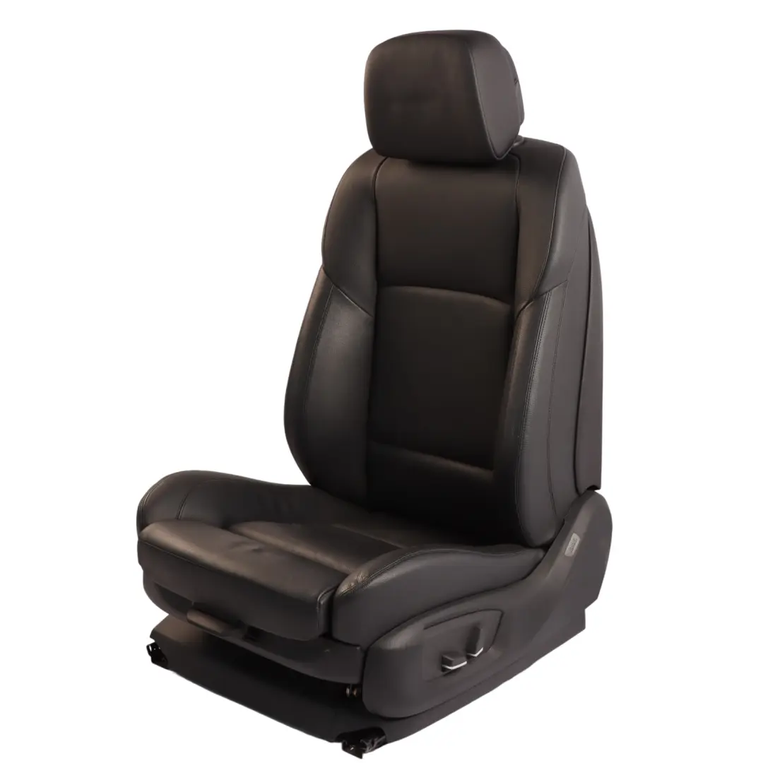 Front Seat BMW F01 LCI Sport Left N/S Memory Heated Leather Dakota Black to with Part number 7303371 Front Seat BMW F01 LCI Sport Left N/S Memory Heated Leather Dakota Black - SKU 7303371-2 - Part number 7303371