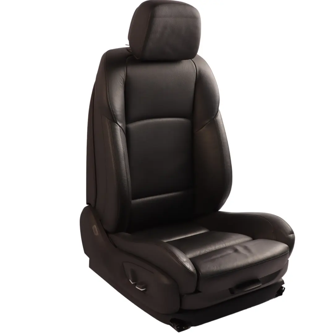  Front Seat BMW F01 LCI Sport Right O/S Memory Heated Leather Dakota Black - SKU 7303376-2 - Part number 7303376