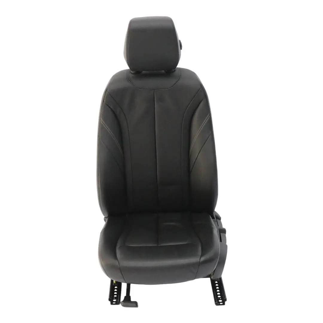BMW F30 Vordersitz links Interieur Leder Dakota Schwarz Exklusive Naht - SKU 7303719-3 - Teilenummer 7303719