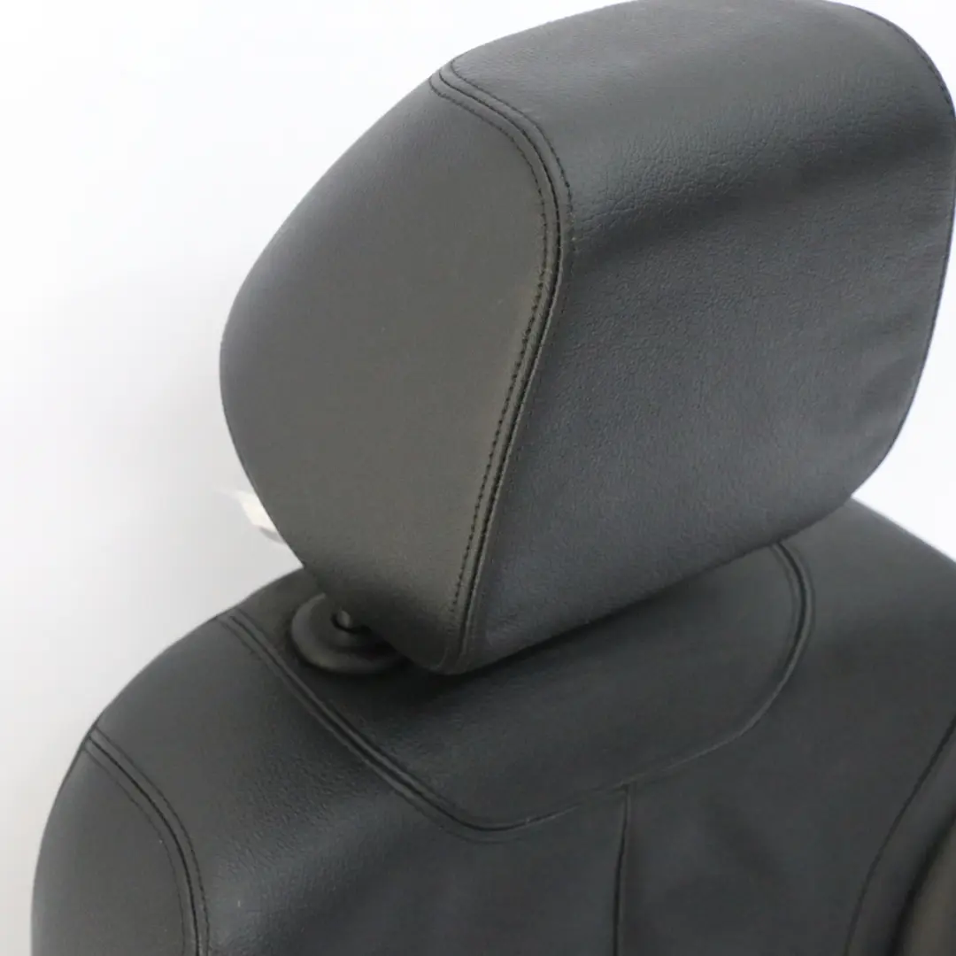 Front Seat Left N/S Interior Leather Dakota Black Exclusive Seam to BMW F30 with Part number 7303719 BMW F30 Front Seat Left N/S Interior Leather Dakota Black Exclusive Seam - SKU 7303719-3 - Part number 7303719