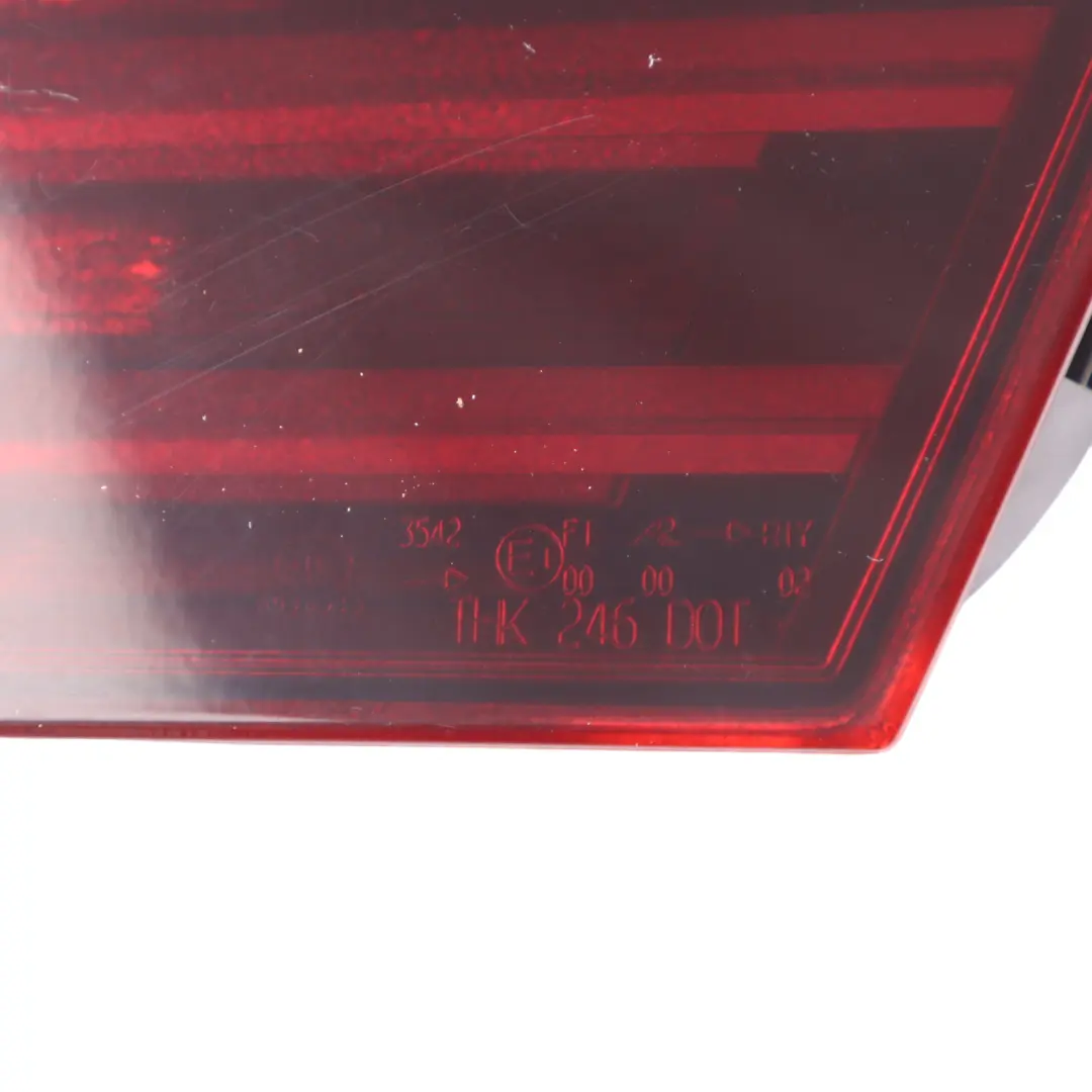 BMW F10 LCI Rear Light In Trunk Lid Right O/S Plug Socket Wiring 8377240 - SKU 7306164-2 - Part number 7306164