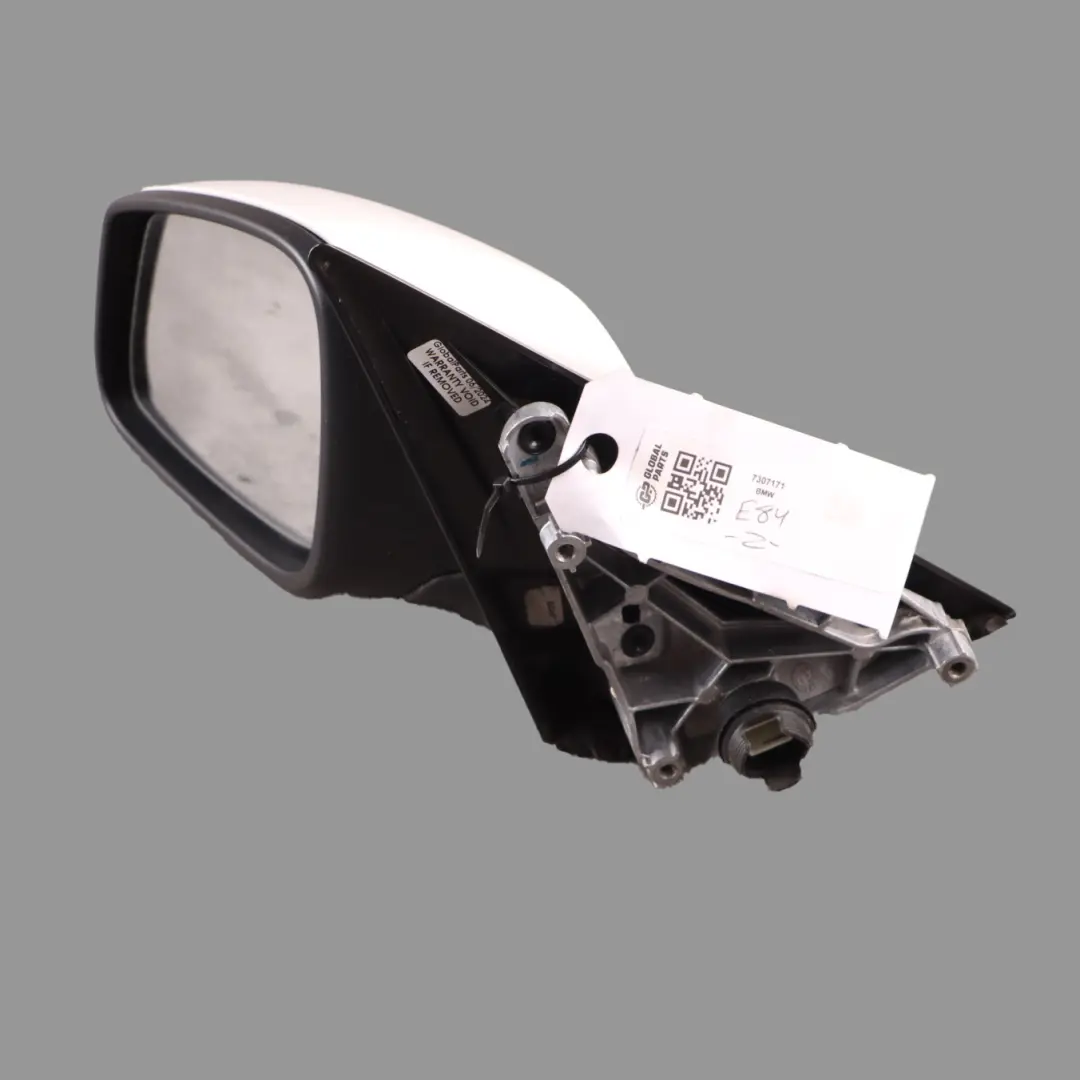 Wing Mirror Door Left N/S Memory Heated 5 Pins White to BMW X1 E84 with Part number 7307171 BMW X1 E84 Wing Mirror Door Left N/S Memory Heated 5 Pins White - SKU rhd-7307171 - Part number 7307171