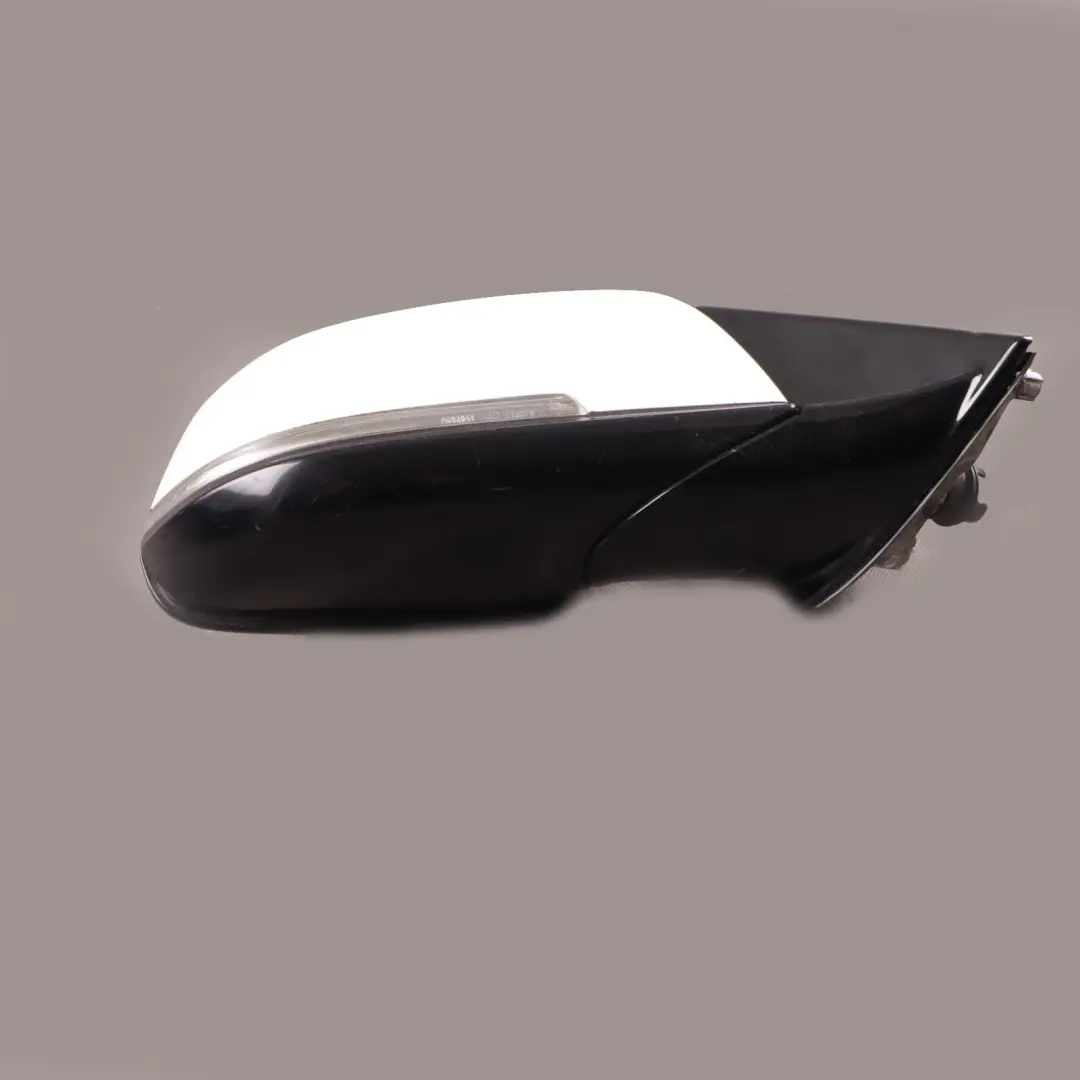 Wing Mirror Heated Door Right O/S 6 Pins Mineral White - A96 to BMW X1 E84 with Part number 7307224 BMW X1 E84 Wing Mirror Heated Door Right O/S 6 Pins Mineral White - A96 - SKU 7307224-MW - Part number 7307224