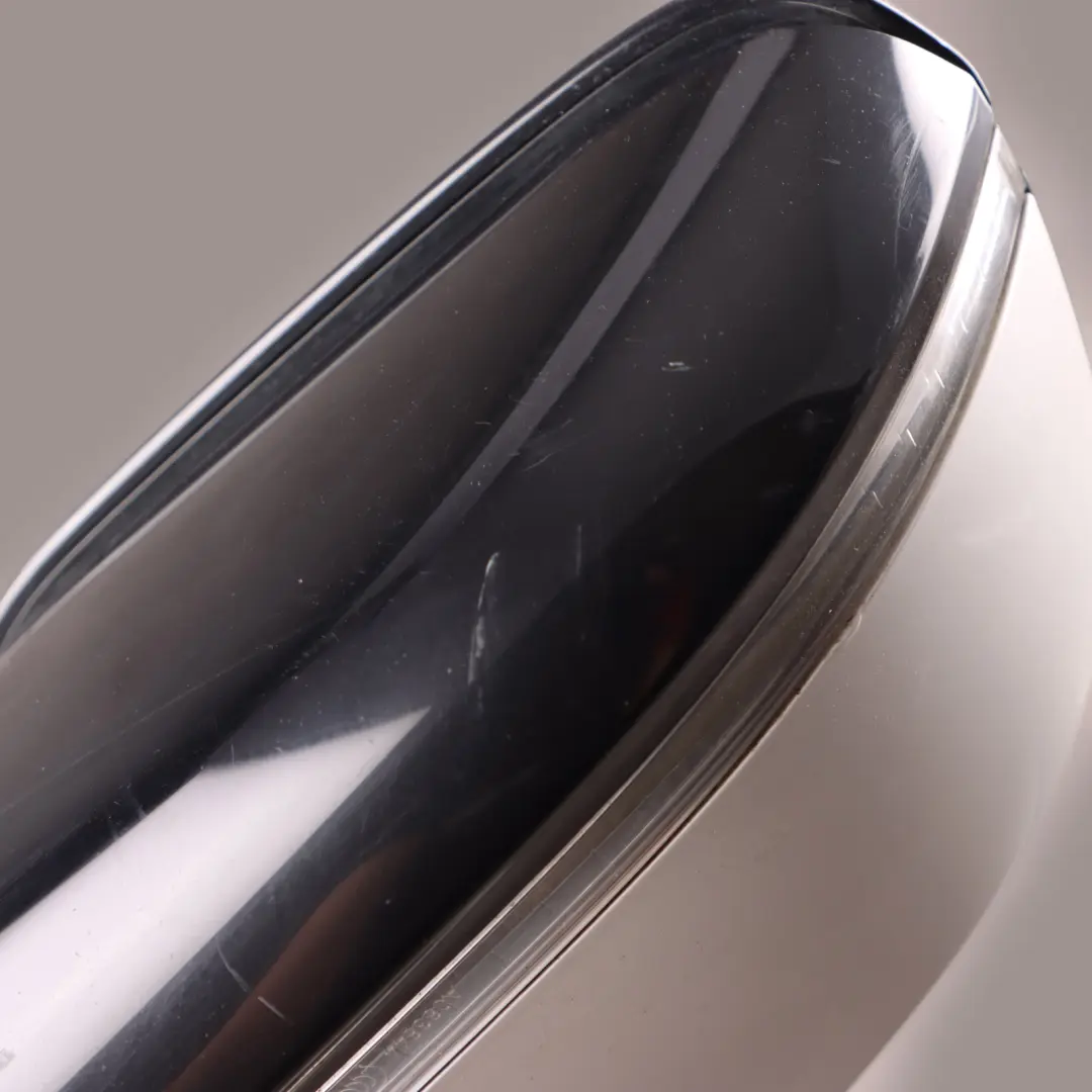 Wing Mirror Heated Door Right O/S 6 Pins Mineral White - A96 to BMW X1 E84 with Part number 7307224 BMW X1 E84 Wing Mirror Heated Door Right O/S 6 Pins Mineral White - A96 - SKU 7307224-MW - Part number 7307224