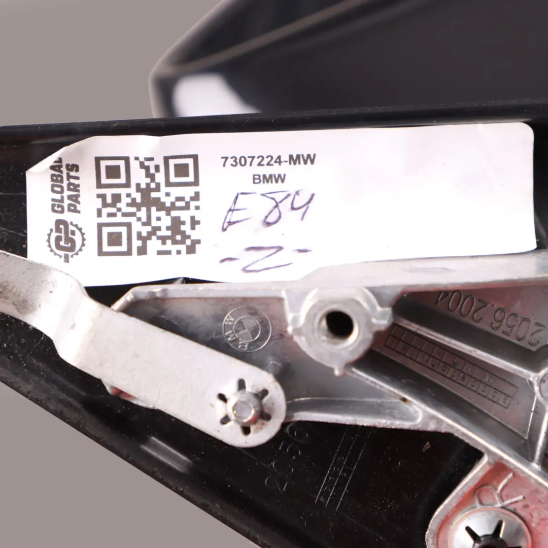 Wing Mirror Heated Door Right O/S 6 Pins Mineral White - A96 to BMW X1 E84 with Part number 7307224 BMW X1 E84 Wing Mirror Heated Door Right O/S 6 Pins Mineral White - A96 - SKU 7307224-MW - Part number 7307224