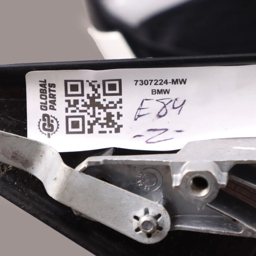 Wing Mirror Heated Door Right O/S 6 Pins Mineral White - A96 to BMW X1 E84 with Part number 7307224 BMW X1 E84 Wing Mirror Heated Door Right O/S 6 Pins Mineral White - A96 - SKU 7307224-MW - Part number 7307224