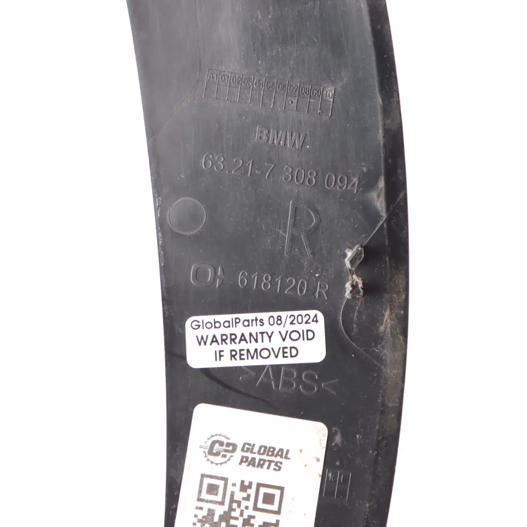 Panel Lateral Trasero Derecho Cubierta Desagüe para BMW F32 F33 con número de pieza 7308094 BMW F32 F33 Panel Lateral Trasero Derecho Cubierta Desagüe - SKU 7308094 - Número de pieza 7308094