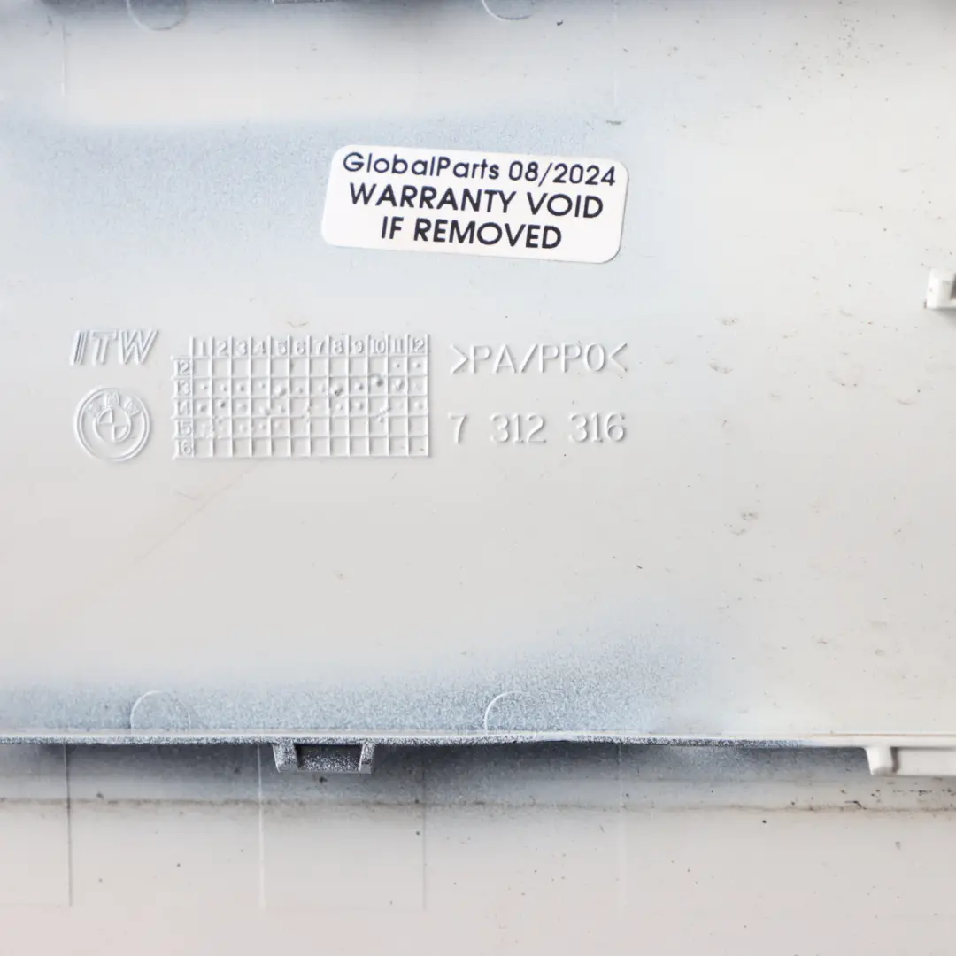 BMW X5 F15 Fill Flap Fuel Filler Cover Panel Cap Alpinweiss Alpine 300 - SKU 7312316-AW - Part number 7312316