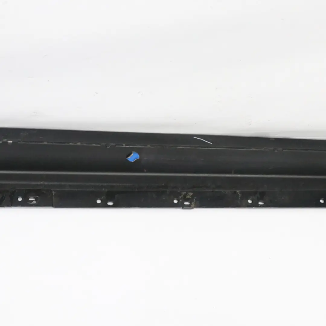 BMW F30 F31 Side Skirt Sill Strip Cover Left N/S Black Sapphire Metallic - 475 - SKU 7312751-BS3 - Part number 7312751