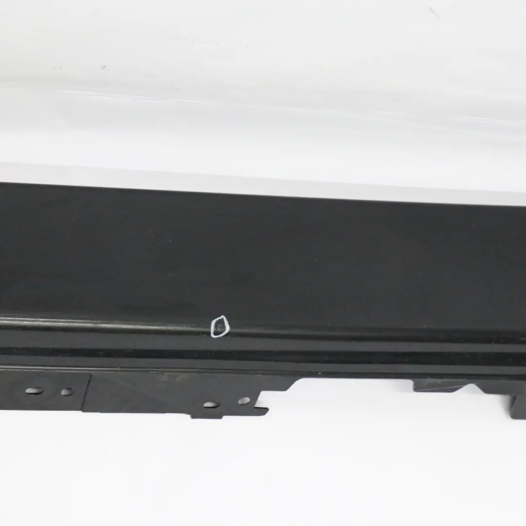 BMW F30 F31 Side Skirt Sill Strip Cover Left N/S Black Sapphire Metallic - 475 - SKU 7312751-BS3 - Part number 7312751