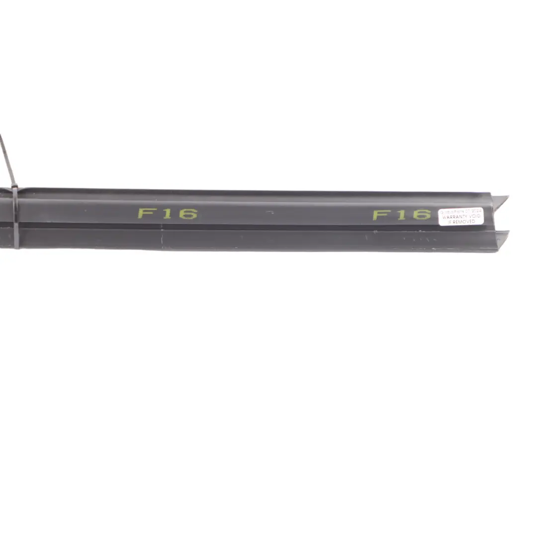 BMW X6 F16 F86 Joint Garniture Vitre Porte Arrière Gauche - SKU 7317849 - Numéro de pièce 7317849