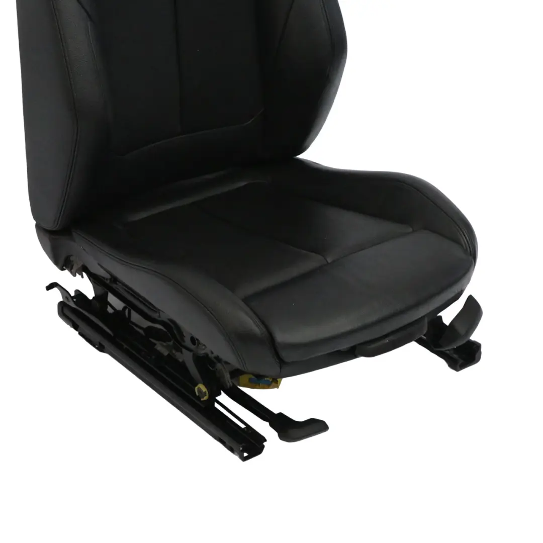 BMW F21 M Sport Przedni Lewy Fotel Skórzany Wnętrze Czarny Dakota - SKU 7319589-8 - Numer Części 7319589
