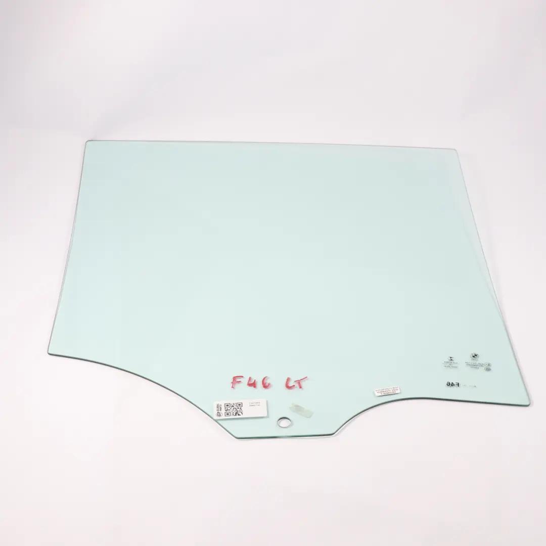 BMW F46 Rear Side Window Door Left N/S Window Glass AS2 - SKU 7321063 - Part number 7321063