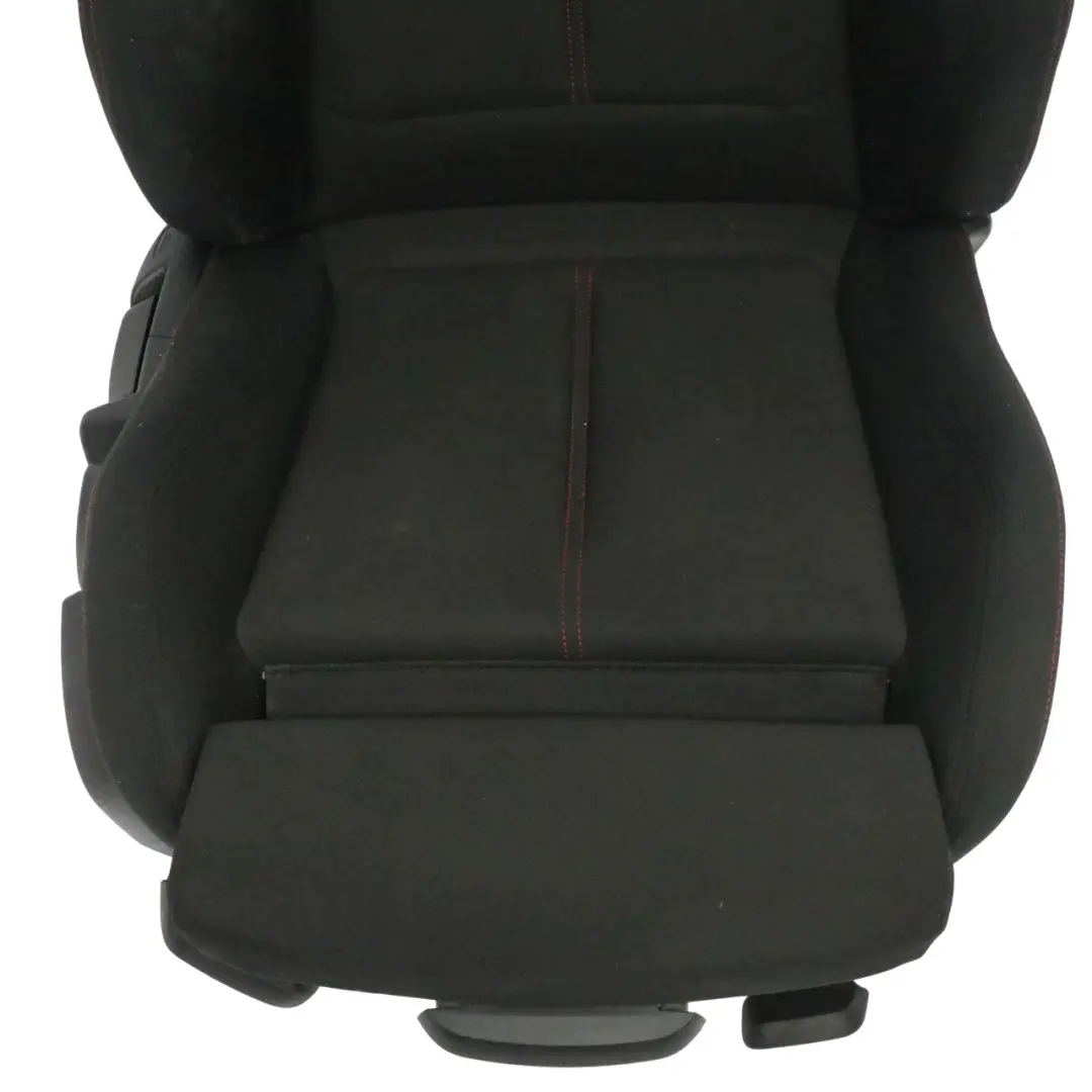 BMW F21 F22 Sedile anteriore destro in tessuto sportivo Track / Antracite Rosso - SKU 7324244-2 - Numero di parte 7324244