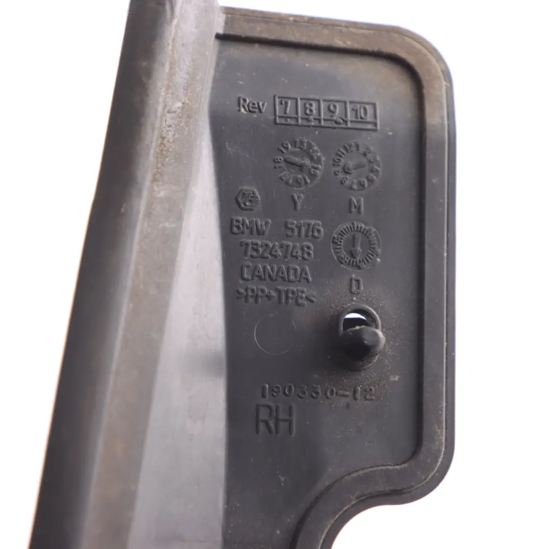 Seal Gasket A Pillar Door Front Right O/S Bracket Mount to BMW X6 F16 with Part number 7324748 BMW X6 F16 Seal Gasket A Pillar Door Front Right O/S Bracket Mount - SKU 7324748 - Part number 7324748