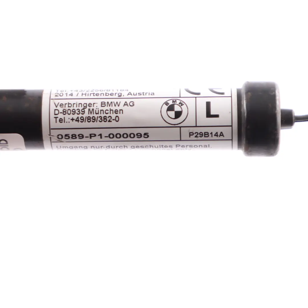 BMW X5 F15 Hood Bonnet Hinge Actuator Left N/S Pedestrian Protection FGS - SKU 7326019-1 - Part number 7326019