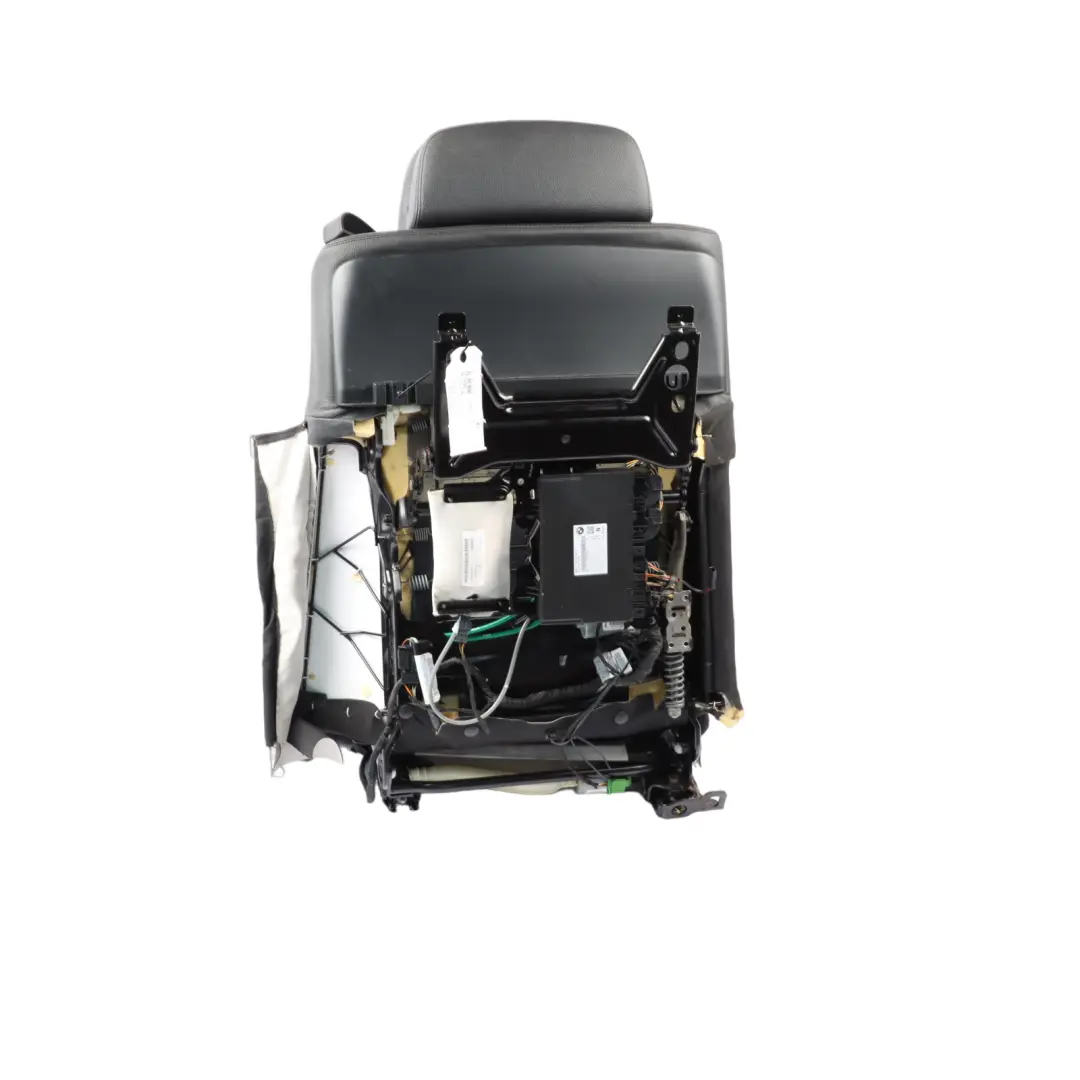 Left N/S Comfort Interior Leather Dakota Black to Rear Seat BMW F01 F02 F03 with Part number 7328663 Rear Seat BMW F01 F02 F03 Left N/S Comfort Interior Leather Dakota Black - SKU 7328663 - Part number 7328663