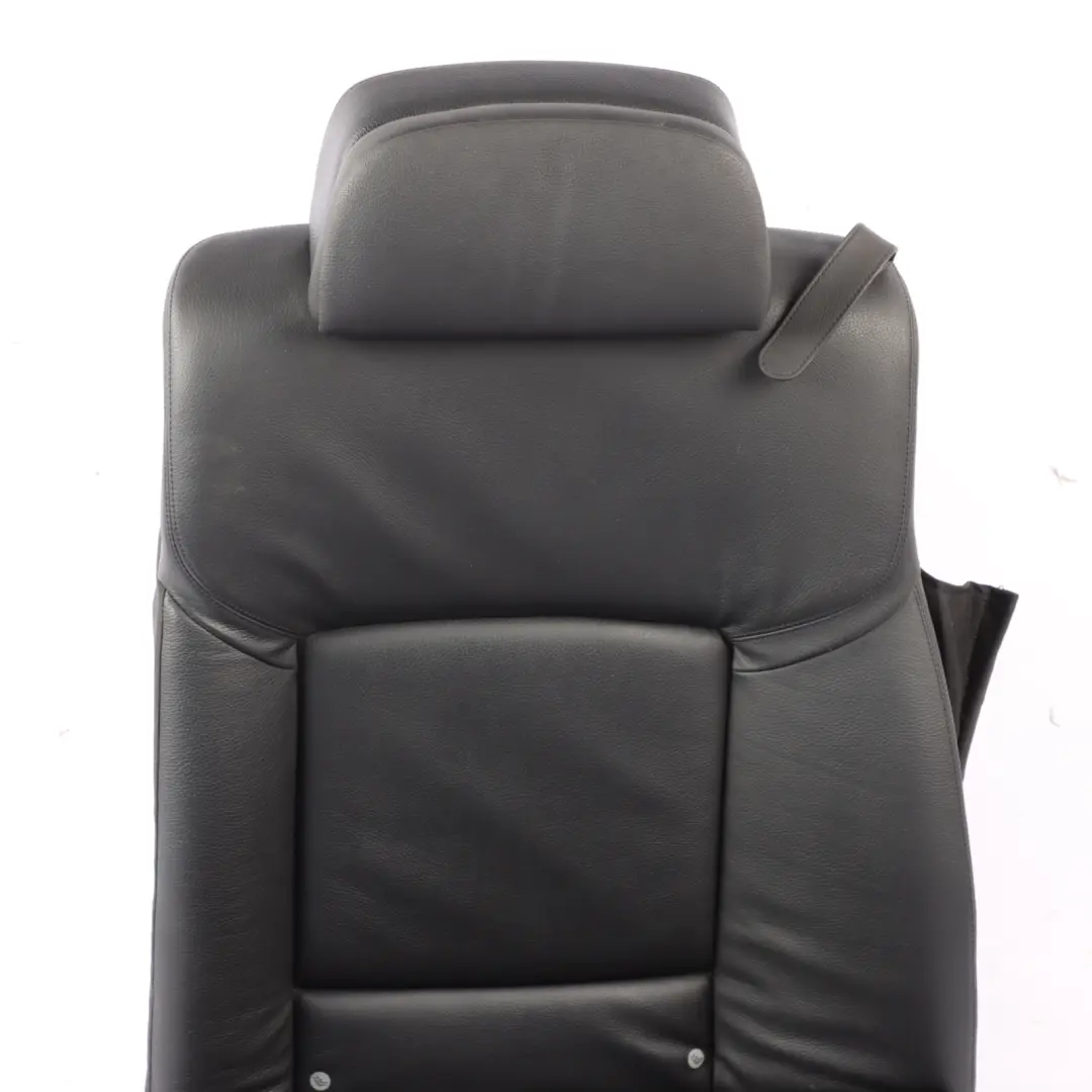 Left N/S Comfort Interior Leather Dakota Black to Rear Seat BMW F01 F02 F03 with Part number 7328663 Rear Seat BMW F01 F02 F03 Left N/S Comfort Interior Leather Dakota Black - SKU 7328663 - Part number 7328663