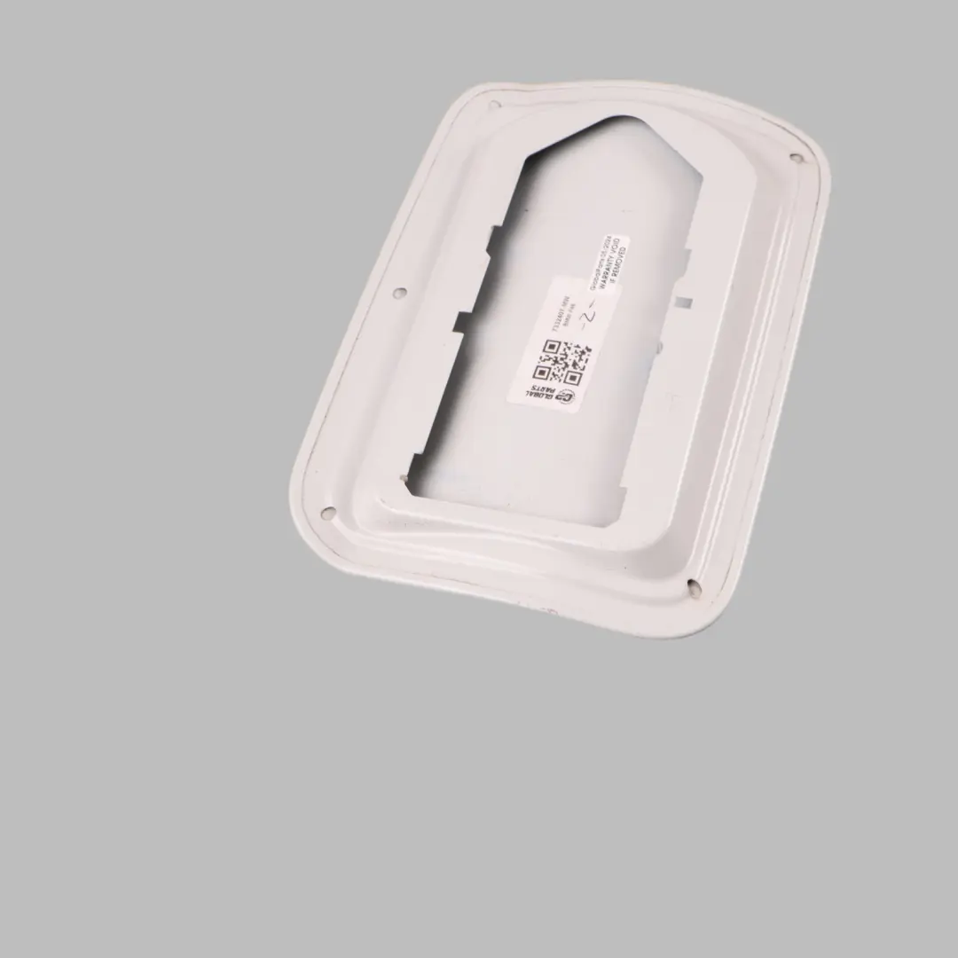 BMW F46 Fuel Filler Cover Fill in Flap Cap Mineral White A96 - SKU 7332407-MW - Part number 7332407