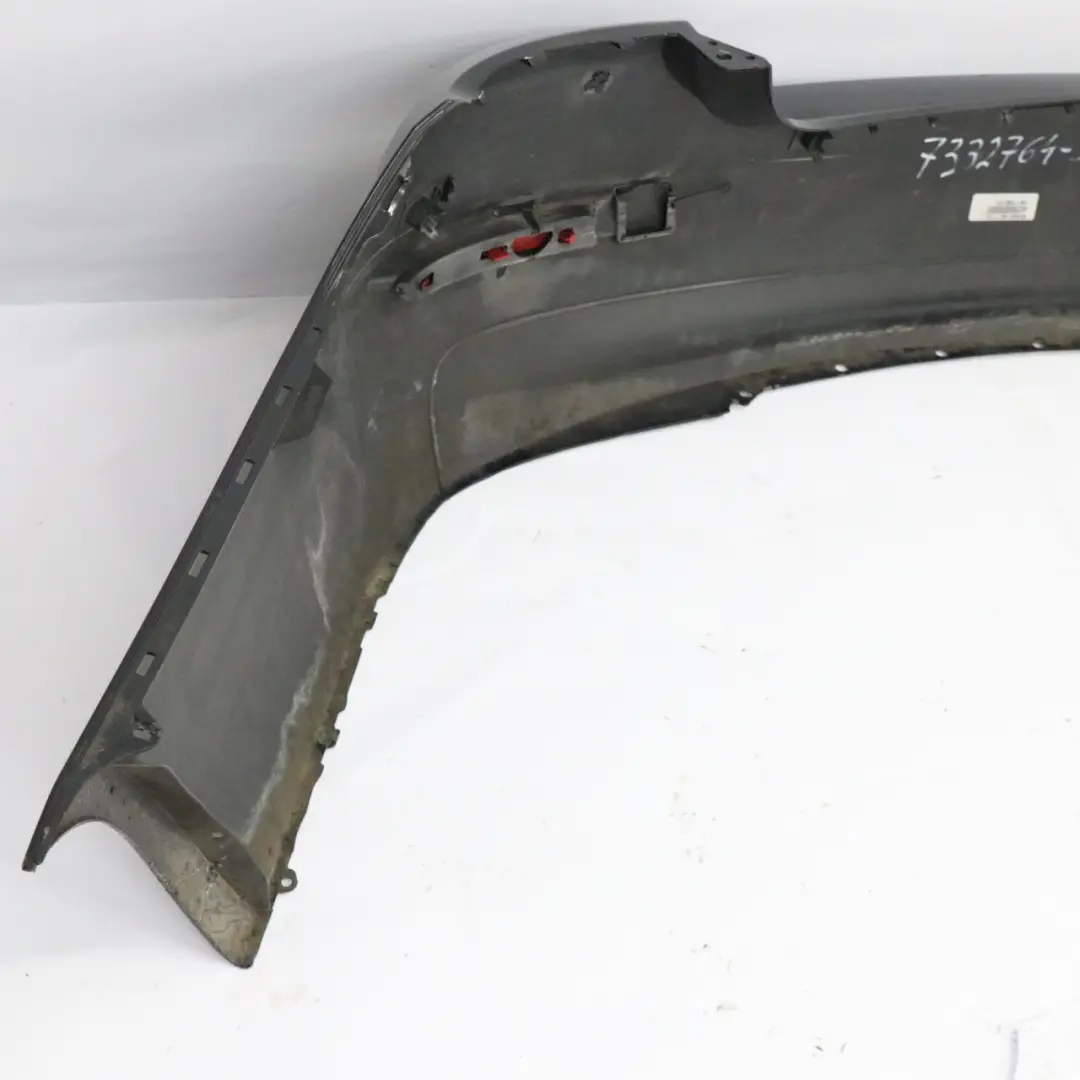 BMW F10 LCI Zderzak Tylny PDC Schwarz 2 Czarny - 668 - SKU 7332764-SCH - Numer Części 7332764